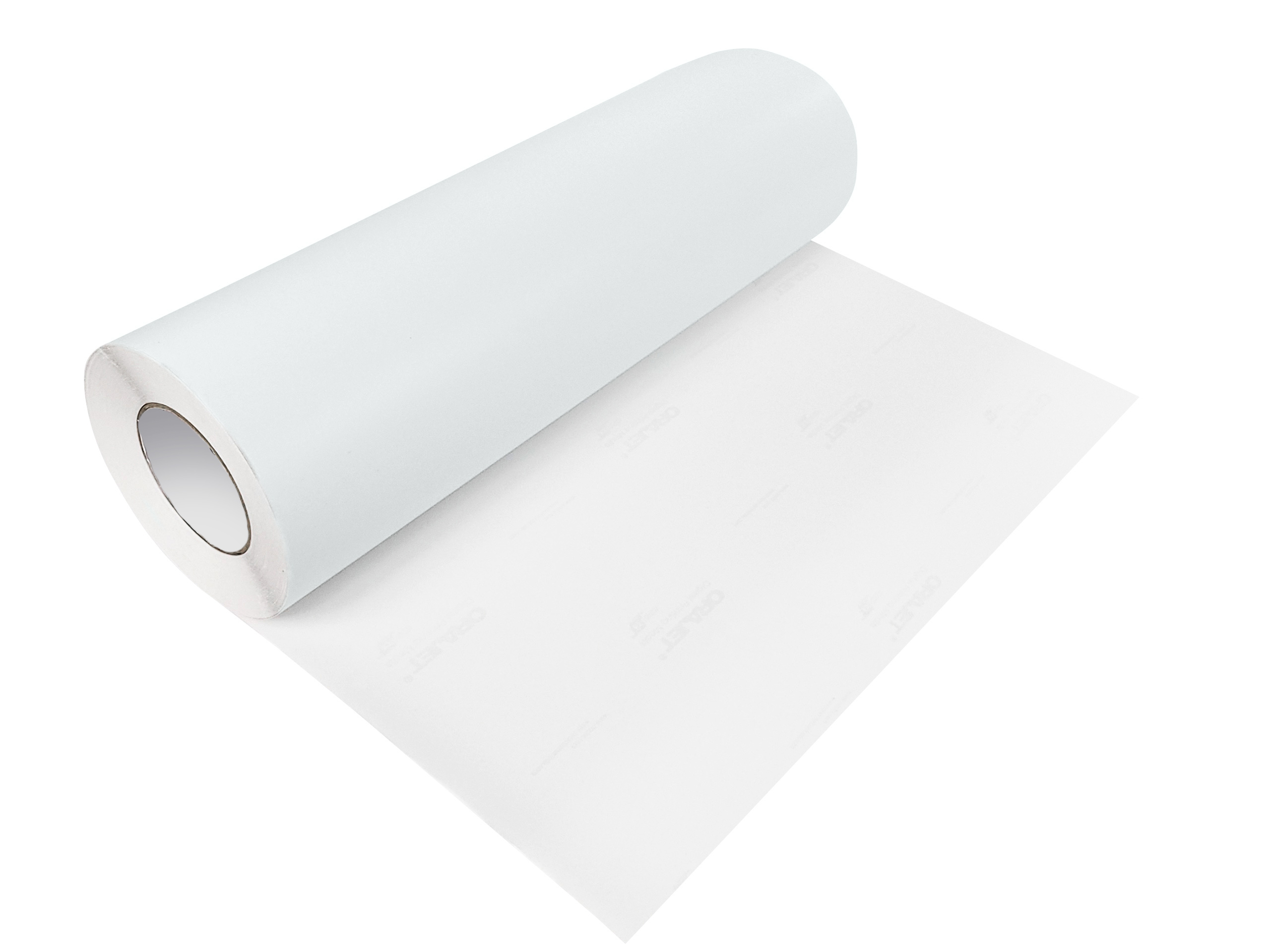 Folia okienna H30 z widoczną warstwą papieru ochronnego